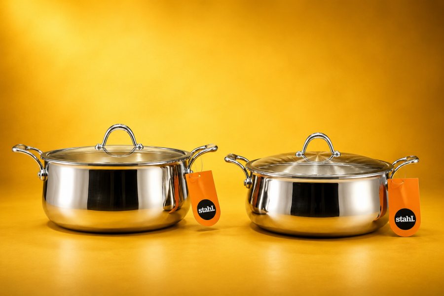 Stahl Stainless Steel Cook Pots